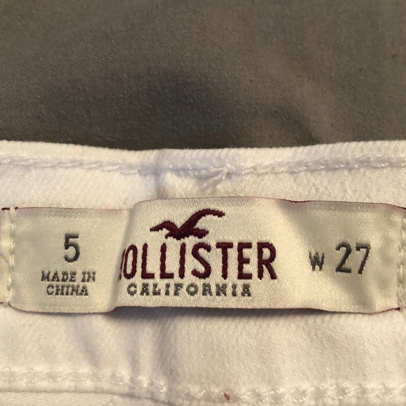 White denim shorts - Picture 2 of 3